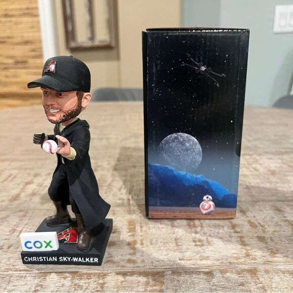 Star Wars Arizona Diamondbacks Christian Sky-Walker Bobblehead SGA - Picture 5 of 7
